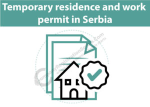 temporary residence permit Serbia